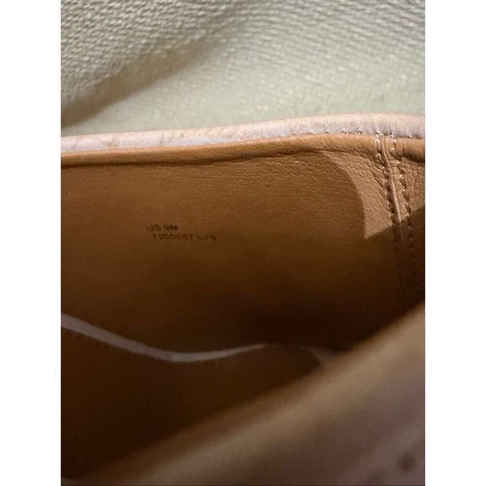 Patricia Nash Shelli Leather Patterned Beige Slip On High Heal Shoes Size 9 NWOT - Picture 9 of 10